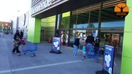 Francja , Miluza, market Carrefour