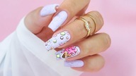 Summer ice cream nails art tutorial / Alle Lac