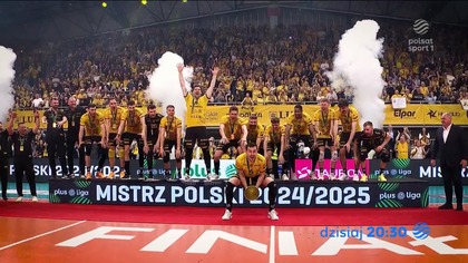 Polsat Sport 1 - Zapowiedzi meczów o siatkarski Superpuchar Polski w katowickim Spodku (05. 11. 2025)