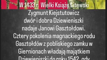 Dziewieniszki, Jan Gasztołd.  Ród Gasztołdów.  Dieveniškės, Jonas Goštautas.  Goštautai.