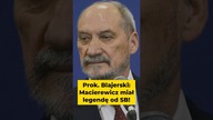 Prok.  Blajerski: Macierewicz miał legendę od SB! #macierewicz #pis #pistomafia