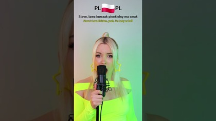 Singing in 5 languages | Steves Lava Chicken MINECRAFT