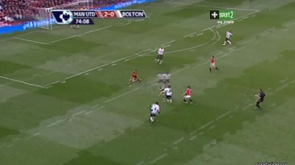 Premier League sezon 2009/2010 Man Utd 2-1 Bolton Taylor