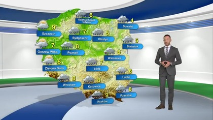 Prognoza pogody na TVN Meteo (15. 01. 2023)