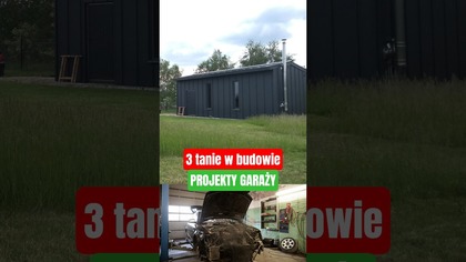 Wiesz, że garaż do 35 m² możesz postawić bez pozwolenia?  Zobacz 3 projekty garaży #diy