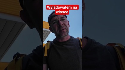 Znowu wylądowałem na wiosce.  #autostop #travel #travelvlog #traveling #vlog #podróże #europe