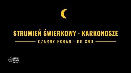 Szum Strumienia w Lesie Świerkowym · Do Snu
