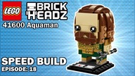 LEGO BrickHeadz 41600 Aquaman - Speed Build Review 18#