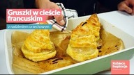 Gruszki w cieście francuskim z nadzieniem orzechowym