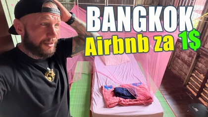 Najtańsze AIRBNB na świecie! Pokój za 1$ SZOK!!!! Bangkok (Tajlandia)