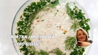 Sałatka jarzynowa z warzyw z rosołu