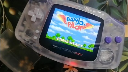 Prezentacja GBA IPS Hispeedo, Funnyplaying, z baterią USB-C