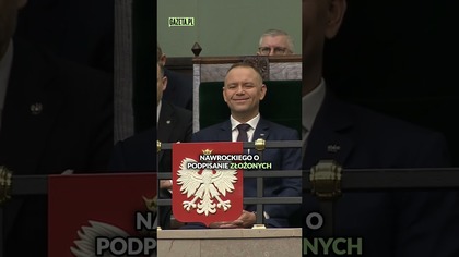 Sikorski dziękuję Dudzie #shorts