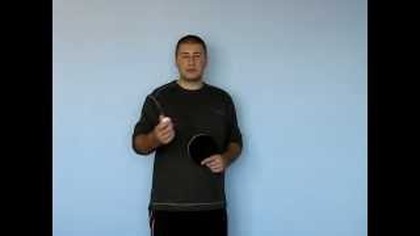 Jak odbierać podkręcone piłki w tenisie stołowym