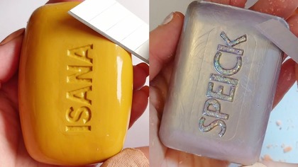 Soap Carving ASMR Relaxing Sounds no talking Satisfying ASMR Video