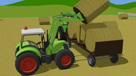 The Green Tractors | Fairytale for children - design and application | Zielone Traktory - Bajki