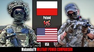 Polska vs USA 2024 | Porównanie siły militarnej