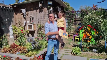 Kurczaki w kropki i spacer z Lilką * W Garden kuRaż 480