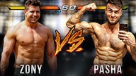 Pasha BICEPS vs ZONY | Porównanie Sylwetek i Wyników