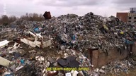 Zgierz, nielegalne wysypisko śmieci
