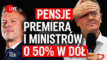 Pensje premiera i ministrów o 50% w dół | IPP