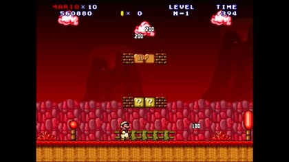 Mario Forever Dynamic Letter Worlds Series 2.0 World N Swampertion