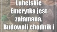 Lubelskie: Emerytka jest załamana.  Budowali chodnik i rozebrali jej płot