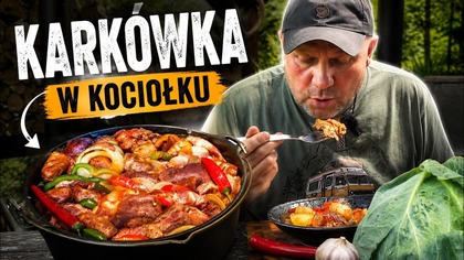 KARKÓWKA W KOCIOŁKU! Zalałem ją sosem z piwa i chipotle / Oddaszfartucha