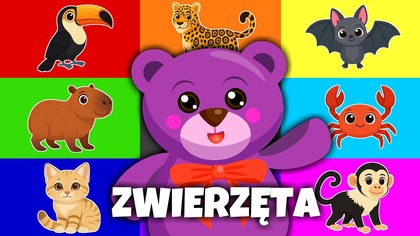  Zwierzęta Świata z Bubusiem - FILMY EDUKACYJNE - Zwierzęta dla Dzieci 