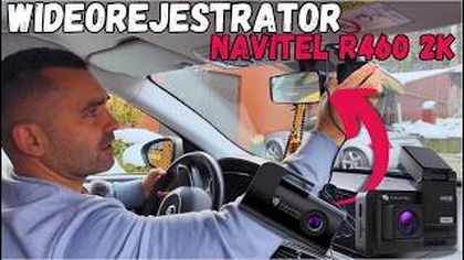 Wideorejestrator do samochodu NAVITEL R460 2K z kamerą tylną | Jazda Fiatem Tipo #wideorejestrator
