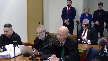 BRAUN PRZYPARŁ DO MURU KRĘCĄCEGO POLICJANTA, KTÓRY NARUSZYŁ JEGO NIETYKALNOŚĆ CIELESNĄ!