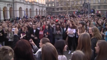 PSY - Gangnam Style Flash Mob Warszawa - 20 10 2012
