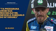 Martin Vaculik po meczu z Wrocławiem - 18. 06. 2023r.