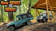Rc Crawler BRX02 Series III vs BRX01 Toyota LC70 Killerbody OffRoad RC Cars Trail Showdown