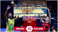 SIATKÓWKA KOBIET LIGA NARODÓW 2024 MECZ O 3 MIEJSCE: BRAZYLIA - POLSKA Z OBRAZEM LIVE