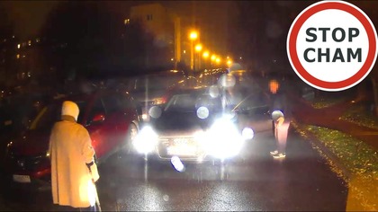 Sprzeczka na wąskiej drodze - kto ma racje? #2101 Wasze Filmy