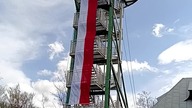 Największa Biało-Czerwona flaga w Beskidach! Szyndzielnia! 2 Maja Dzień Flagi! Wywieś Flagę!