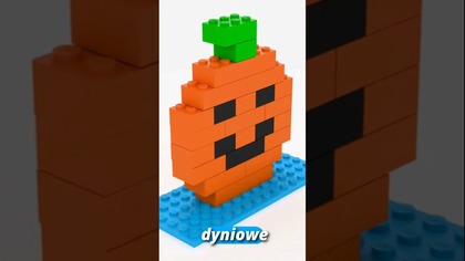 Lego Dynia na Halloween - krok po kroku