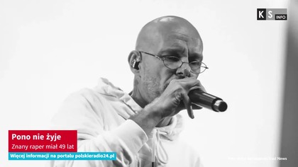 Pono nie żyje.  Znany raper miał 49 lat [KS Info]
