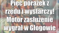 Pięć porażek z rzędu i wystarczy! Motor zasłużenie wygrał w Głogowie