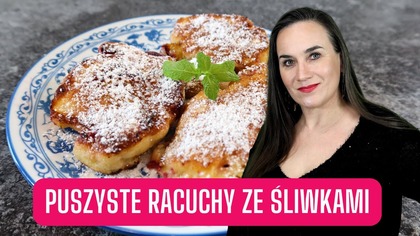 RACUCHY ze śliwkami, tak puszyste, że znikają z talerza w kilka minut!