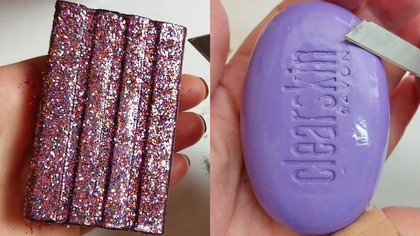 Soap Carving ASMR Relaxing Sounds no talking Satisfying ASMR Video #soapcarving #carvingsoap #sabulu