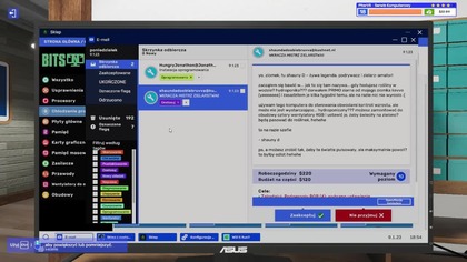 Upiorny błękit!  -  PC Building Simulator 2 | #30