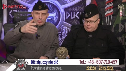 Bić się czy nie bić Czw.  22. 1. 2026r.  W.  Olszański, M.  Osadowski Rodacy Kamraci NPTV.pl