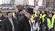 Janusz Korwin-Mikke w Rybniku - Zbiórka podpisów (senat) 02.03.2013