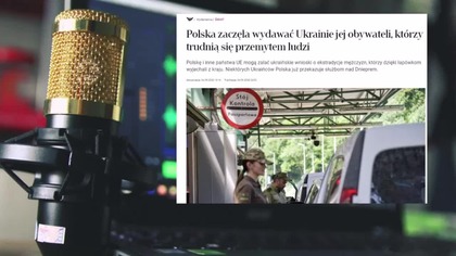 Uciekli z Ukrainy do Polski zamiast iść na front bronić ojczyzny.  Możliwe deportacje