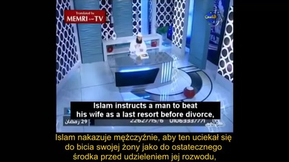 Bicie kobiet w islamie - feministkom filmik się chyba nie spodoba