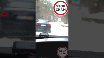 Policyjny pościg za wózkiem inwalidzkim #stopcham #policja #dashcam #wideorejestrator