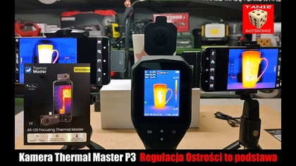 Idealne Narzędzie do Naprawy Elektroniki Thermal Master P3 Kamera Termowizyjna z Regulacją Ostrości