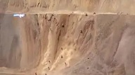 Extremalny podjazd w motocrossie